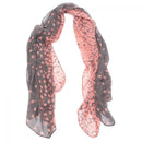 Soft Voile Women Long Neck Shawl Stole Dot Scarves Large Wraps
