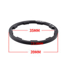 MUQZI Road Bicycle Hub Washer MTB Flywheel Cassette Gasket Washers (2.18mm)