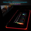 Large LED RGB Mouse Pad Rubber Lighting Gaming Gamer Mousepad Desktop Mice Mat