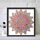 Diamond Painting Datura Flower Partial Special Rhinestone Picture (YX068)
