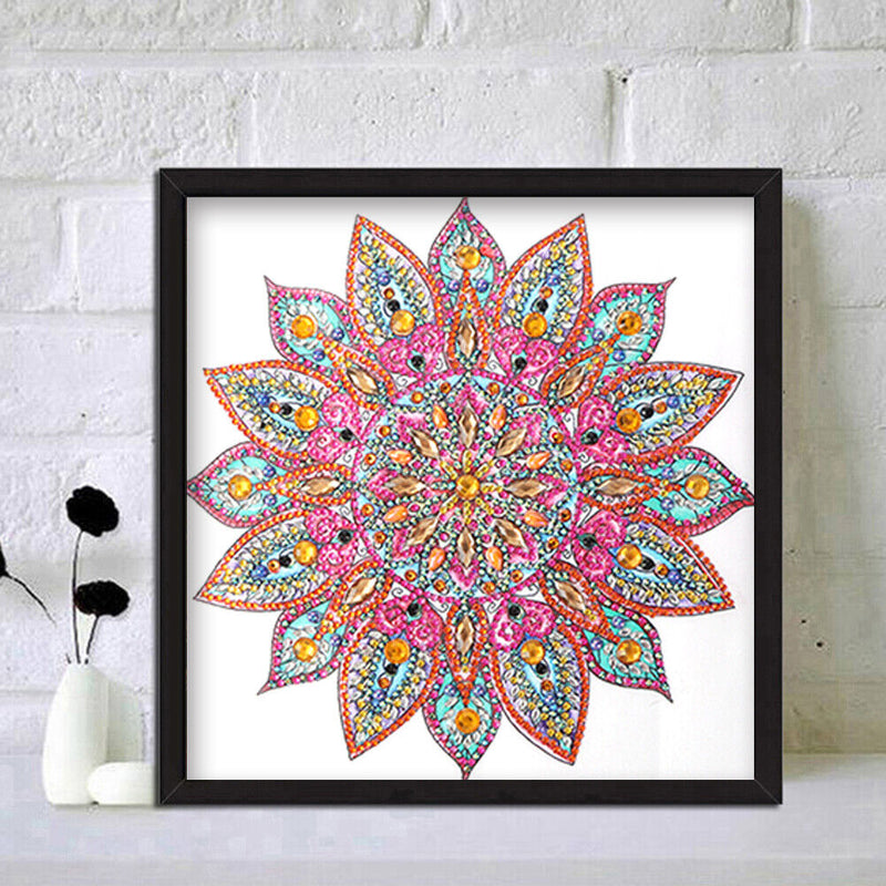 Diamond Painting Datura Flower Partial Special Rhinestone Picture (YX068)