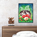 Cat Mouse Colouring Oil Canvas Pictures DIY Hand Painted Paint By Numbers Kit