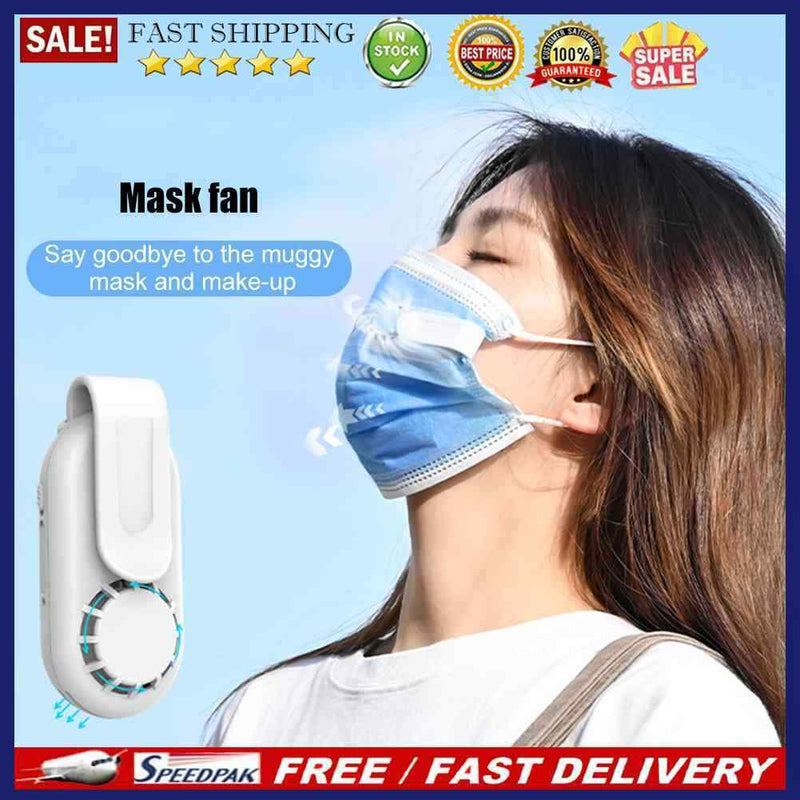 Mini Face Cover Fan USB Clip-On Purifiers Mute Summer Fan Home Cooling Gadgets