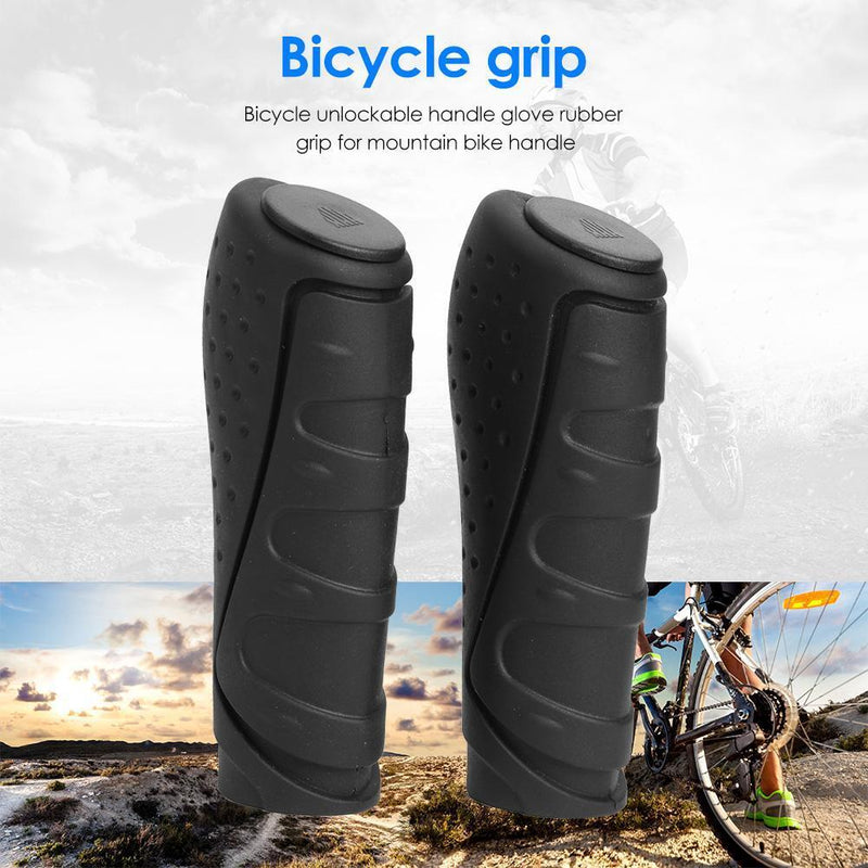 2pcs Bicycle Handle Protective Case Bike Anti-Slip Grip Cover Riding Accessories