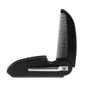 Men Beauty Hairdressing Styling  Hair Mustaches Brush Beard Comb Foldable