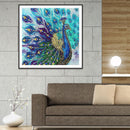 5D DIY Special Shaped Diamond Painting Peafowl Embroidery Mosaic Kits Home Decor