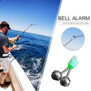 10pcs Fishing Bite Alarms Fish Rod Clamp Tip Clip Bells Ring Carp Fishing Tackle