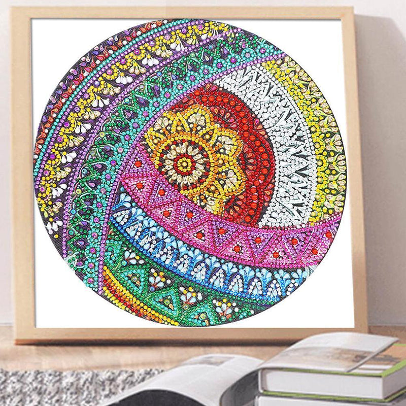 5D DIY Special Shaped Diamond Painting Mandala Embroidery Mosaic Kit Decor Newly