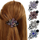 shape Dovetail Crystal Barrette Styling Tools Rhinestone Hairpin Hair Clips