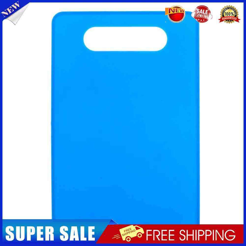 10pcs Plastic Non Slip Anti Bacterium Cutting Board Chopping Block(Blue)