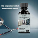 Waterproof UV Protection Liquid Insulation Insulating Glue (Black 30ml)