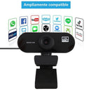 2K Webcam with Built-in Mic USB Driver Free Web Camera for Windows 10 8 7 XP PC