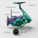 Metal Spinning Fishing Reel 3+1 Bearings 5.2/1 Speed Ratio Wheel Fishing Tackle