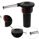 Portable Electric Fire Blower for Grilling BBQ Outdoor Flame Ignition Kit Newly
