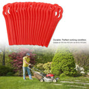 100pcs Plastic Brush Cutter Blades Garden Trimmer Replacement Part Garden T