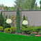 #A Solar Peony Flower Light Waterproof Lawn Landscape Lamps Garden Decoration
