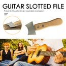 Guitar Fret Slotting File String Saw Guitar Nut Saddle Cleaning Music Tool