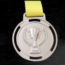 6.5cm Torch Medal Souvenir Zinc Alloy Sport Award Sports Competition Medal