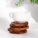 Decor Anti-scald Mat Coffee Mug Pad Lotus Root Slice Tea Cup Mats Wood Pads
