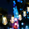 30LED Solar String Lights Bulb Retro Garland Christmas Yard Decor (6.5m)