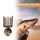 Fishing Bait Cage Connector Sinker Feeder Bait Holder Fishing Tackle (L)