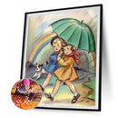 5D Diamond Painting Little Girl Full Round Drill DIY Art Crafts Mosaic Picture