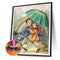 5D Diamond Painting Little Girl Full Round Drill DIY Art Crafts Mosaic Picture