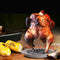 Barbecue Roast Chicken Grill Fork Stainless Steel Non-stick Thickened Roaster