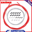 MEROCA Mountain Road Bike Brake/Shift Line Cable Set Folding Bicycle Brake Wire