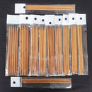 55Pcs Craft 3cm Weave Tool Handles Cochet Hooks Bamboo 11 Sizes Knitting Needle