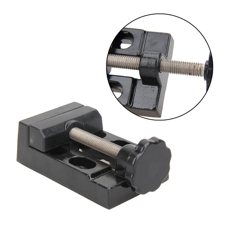 Mini Aluminum Alloy Table Vise Metal Clamp Locksmith Clip DIY Toys Parts Newly