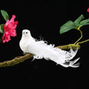 12pcs/set Artificial Foam Pigeon Simulation Feather Birds DIY Garden Decor Craft