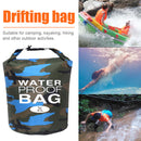 Waterproof Swimming Bag Camouflage Outdoor Camping Dry Sack (2L Light Blue)