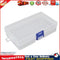 Small Transparent Plastic Storage Box Jewelry Parts Functional Boxes (Blue Newly
