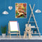 40x50cm DIY Animal Digital Oil Drawing Frameless Picture Home Wall Decor Gift