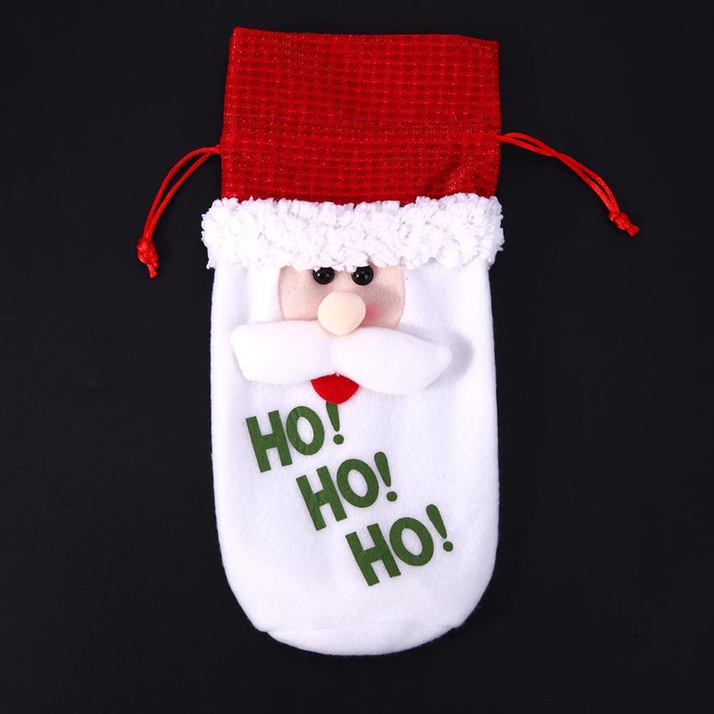 Wine Bottle Cover Bags Home Decoration Party Christmas Decor(Santa Claus) Newly