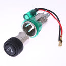 12V 150W Universal Auto Motorcycle Cigarette Lighter Assembly with Lights Wire
