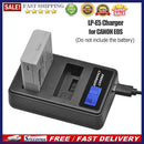LCD Display Battery Charger Pack 2-Slot USB for Canon EOS 1000D 500D 450D Kiss
