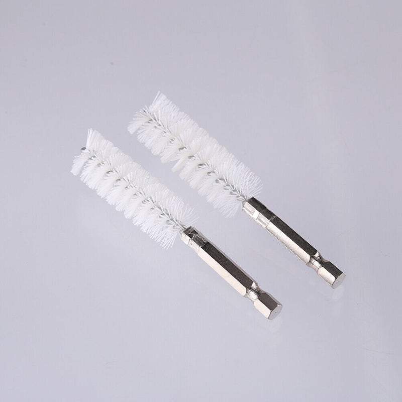 Portable Hex Shank Stainless Steel Wire Twisted Brush for Drill Impact Driv