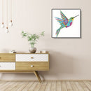 5D Partial Special Shaped Diamond Painting Hummingbird Poster Kit (up251) Newly