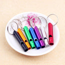 1PCS Metal Multifunction Whistle Mini Emergency Hiking Camping T1I9 Whistle J5F6