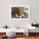 5D DIY Full Round Drill Diamond Painting Wild Food Embroidery Craft Needlework