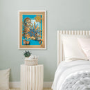 5D Flower Mosaic Diamond Painting Drawing Partial Special Shape Drill Craft K
