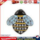 Golf Ball Marker Iron+ABS Golf Marker Ball Position Accessories (Yellow) Newly