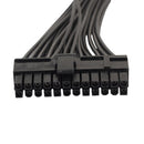 ATX Mining 30cm 24 Pin Dual PSU Extension Cable for Computer
