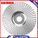 Wood Shaping Disc Grinder Wheel Abrasive Sanding Rotary Tool for Angle Grinder