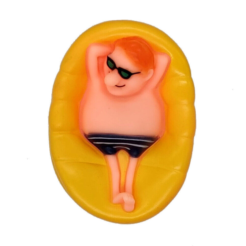 Portrait Water Temperature Meter Swimming Pool Floating Thermometer (Boy)