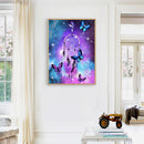 Full Round Diamond Painting Gorgeous Dreamcatcher Rhinestone Mosaic Home Decor