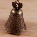 China Mini Messing Kupfer Skulptur beten Buddha Feng Glocke T7P9 B8J1 30mm K1F9