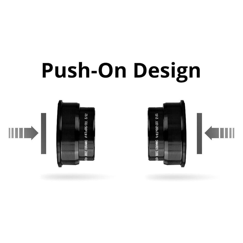 Aluminum Alloy MTB Bike BB Bottom Bracket Center Shaft Cycling Parts Accessories